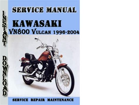 kawasaki vn800 service manual pdf